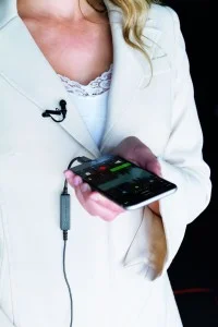 Sennheiser Apogee clip on mic