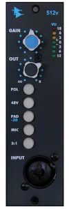 API 512v Discrete Mic Line Preamp